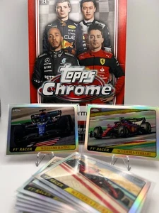 2022 Topps Chrome F1 T-68 Hot Rod Complete Your Set || You Pick Em' - Picture 1 of 47