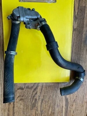 1999-2001 kawasaki kx250 внешняя крышка водяного насоса со шлангами, - Изображение 1 из 4