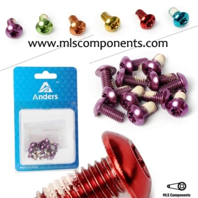 12 pernos de rotor de freno de disco para bicicleta de montaña bicicleta de montaña M510 mm tornillos de rotor de freno Foto 1 de 2