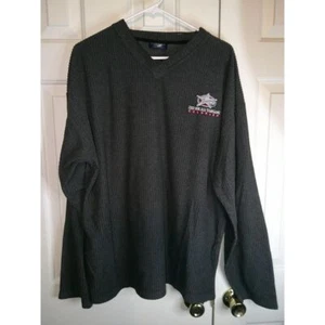 Maglione NHL All-Star Game 2001 grigio a costine scollo a V manica lunga hockey XL - Foto 1 di 3