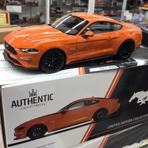 1:18 Ford Mustang GT Fastback Twister Orange RHD Authentic Resin - Picture 1 of 1