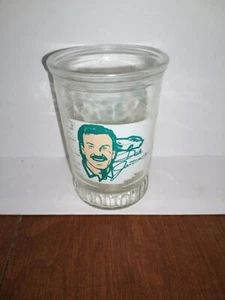 Vintage 90's BAMA Jelly Glass NASCAR Dale Jarrett Hickory, NC #3, Jam Jar - Picture 1 of 3