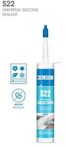 Sellador Silicona Multiusos Demsun S22 180ml (Caja de 24) - Imagen 1 de 6