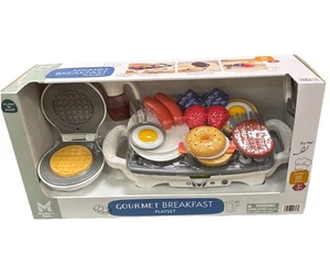 Gourmet Breakfast Plays Toys 3+ Ages, Griddle Makes Realistic Sizzling Sounds  - Picture 1 of 3