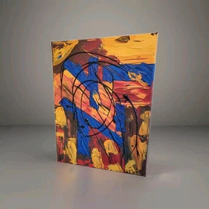 Abstract Painting Acrylic on Canvas signed by artist, One of Kind Original Art - Picture 1 of 8