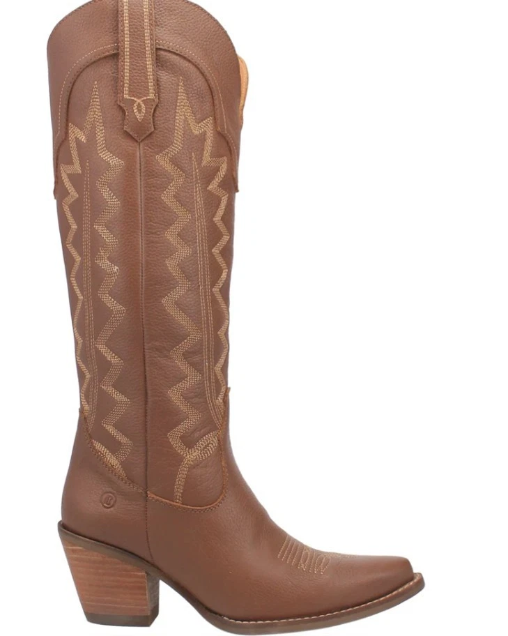 Dingo Women’s High Cotton Snip Toe Western Boots Sz 11M - Retail