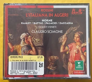 ROSSINI - L'ITALIANA IN ALGERI 2 CD SET NEW SEALED SCIMONE - Picture 1 of 4