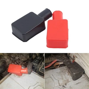 Quality Terminal Covers for Classic Car Batteries Positive and Negative Pair - Picture 1 of 12