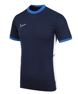 Nike Dri-Fit Academy Jersey Men's Soccer T-Shirts Football Top Navy FZ9754-410 - Picture 1 of 7