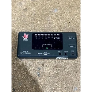 JSH GT505 Digital Auto-Tuner Black Multi-Channel Compact for Musical Instruments - Picture 1 of 12