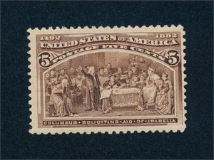 drbobstamps US Scott #234 postfrisch Scharnier Rest Briefmarke Katze 55 $ - Bild 1 von 2
