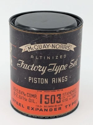 Anillos de pistón McQuay Norris #1503 (576) NOS de colección - estándar sin abrir - 0,009 Foto 1 de 4