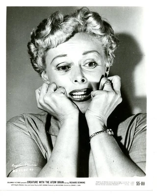 CREATURE WITH ATOM Brain 1955 #40 安吉拉·史蒂文斯 哥伦比亚科幻小说 — 第 1/2 张图片