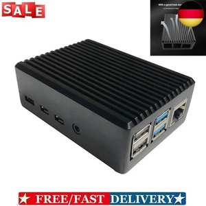 Gehäuse für Raspberry Pi 4, Pi 4 Modell B mit passiver Kühlung, nur für Raspberr - Afbeelding 1 van 11