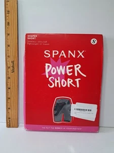 Spanx Power Short Soft Seamless Shaper Short in Very Black Sz Small NWT - Picture 1 of 5