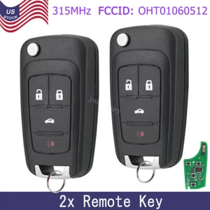 2 For 2013 2014 2015 2016 Chevrolet Malibu Keyless Entry Remote Car Key Fob 4B - Picture 1 of 8