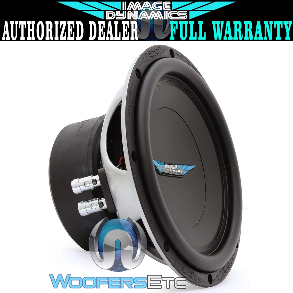 IMAGE DYNAMICS ID8 V.4 D2 8" 350W RMS DUAL 2-OHM CAR AUDIO SUBWOOFER SPEAKER NEW - Image 1 of 4