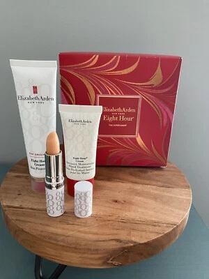 ELIZABETH ARDEN EIGHT HOUR Nourishing Skin Essentials “THE SUPER EIGHT” 3 Pc Set Foto 1 de 4