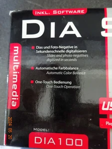 DIA-Scanner + Filmscanner Multimedia Genie DIA100 OVP - Bild 1 von 4