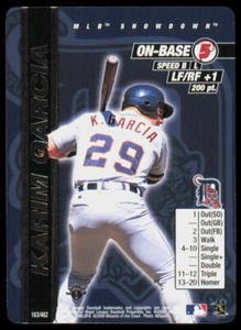 2000 MLB Showdown 1st Edition Base Karim Garcia Detroit Tigers #163 - Picture 1 of 2