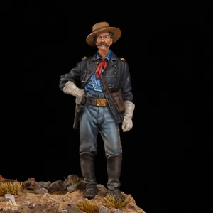 Tom Custer 54 mm Juguete de Estaño Pintado Soldado Preventa | Arte - Imagen 1 de 4