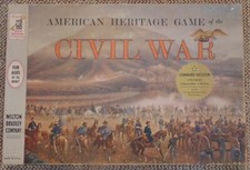 Milton Bradley American Heritage Vintage Board Game Civil War # 3