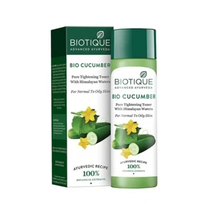 Biotique Cucumber Pore Tightening Refreshing Toner Waters 120 ML Free Shipping - Picture 1 of 6