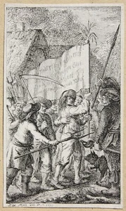 Johann Wilhelm Meil (1733-1805) Radierung, Bauernproteste, Revolution, 1791 - Bild 1 von 10