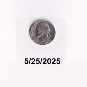 1953S JEFFERSON NICKEL SEMI-KEY! Circulated! - Picture 1 of 2