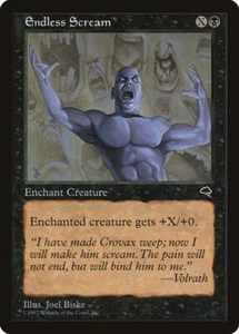 4x Endless Scream - LP - Tempest - SPARROW MAGIC mtg - Picture 1 of 1