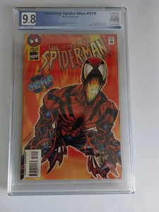 The Amazing Spider-Man #410 PGX 9.8 white pages Carnage Appearance - Picture 1 of 2