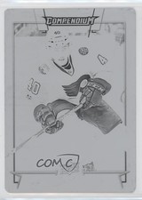 2017-18 Upper Deck Compendium Printing Plate Black 1/1 Jordan Weal #496 0c3