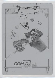 2017-18 Upper Deck Compendium Printing Plate Black 1/1 Jordan Weal #496 0c3