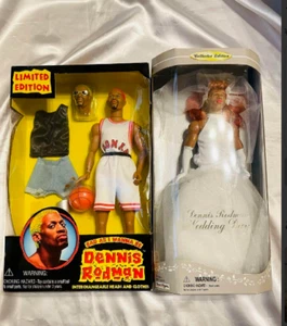 Dennis Rodman Bad As I Wanna Be & Wedding Day Street Players Vintage Dolls - Picture 1 of 4