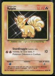 Pokemon TCG Vulpix 68/102 Unlimited Base Set Italian - Picture 1 of 5