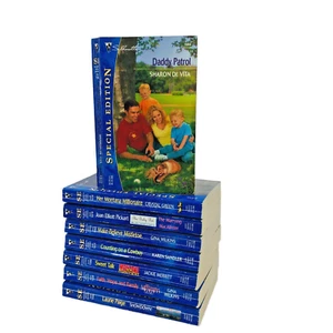 Lot of 8 Silhouette Special Edition Romance Novels Various Authors Book Bundle - Picture 1 of 15