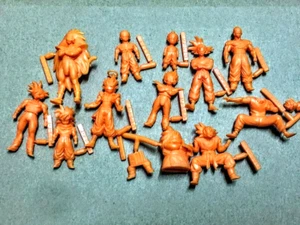 Bandai Dragon Ball gashapon 12 mini action figures set Orange rare lot - Picture 1 of 2