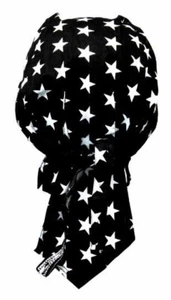 Bandana Cap pañuelo de motociclista pañuelo estrellas, bandana headscarf stars - Imagen 1 de 2