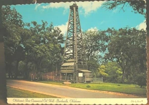 Bartlesville, Oklahoma-Oklahoma's First Commercial Oil Well-unposted - Picture 1 of 2
