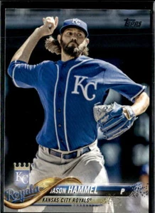 2018 Topps Series 2 Jason Hammel Kansas City Royals #385 3 Card Lot - Picture 1 of 2