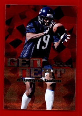 1999 SkyBox Dominion Gen Next #1 D'Wayne Bates. - Image 1 of 2