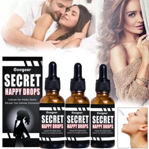Secret Happy Drops,Pleasure Peak-Oral Drops,Enhancing Sensitivity For Women US - Picture 1 of 16