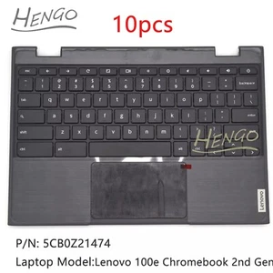 10X Neu für Lenovo 100e Chromebook 2. Gen Handauflage US Tastatur Blende 5CB0Z21474 - Bild 1 von 8