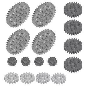 LEGO 16pcs Technic Gear Set Building Toy Mindstorms New 40T 24T 16T 8T - Picture 1 of 1