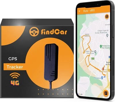 FINDCAR 💚LOCALIZZATORE SATELLITARE ALLARME ANTIFURTO SPIA MINI GPS TRACKER 4G AUTO MOTO