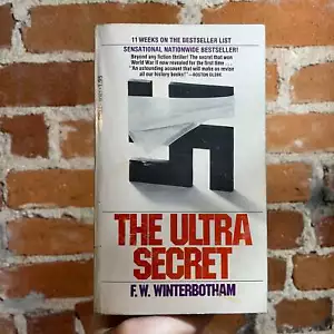 The Ultra Secret - F.W. Winterbotham - 1975 Dell Books Paperback - Picture 1 of 9
