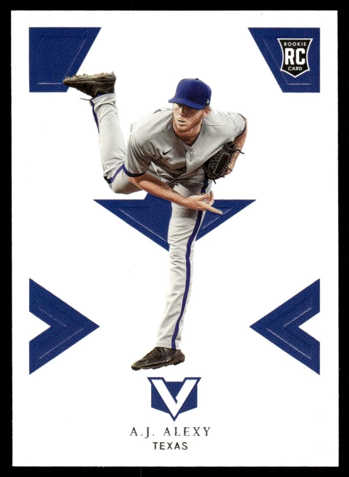 2022 Panini Chronicles Vertex A.J. Alexy Texas Rangers #5 - Image 1 of 2