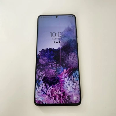 Samsung Galaxy S20 Plus 5G 128GB Cosmic Black SM-G986B – Works – Screen Lines - Image 1 of 4