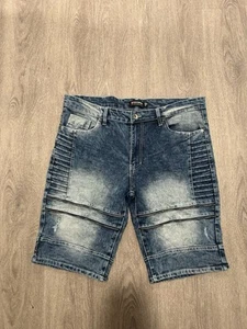 Pantalones Cortos Southpole Vintage Para Hombre 36 Azul Denim Y2K Años 90 - Imagen 1 de 14