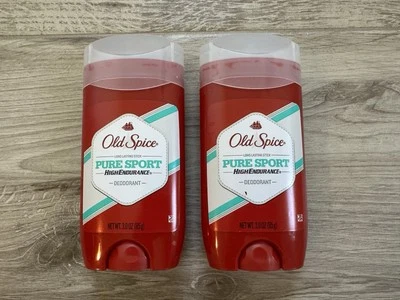 ¡NUEVO! Lote de 2 especias antiguas • Sin aluminio • Desodorante deportivo puro.  3 oz Foto 1 de 4